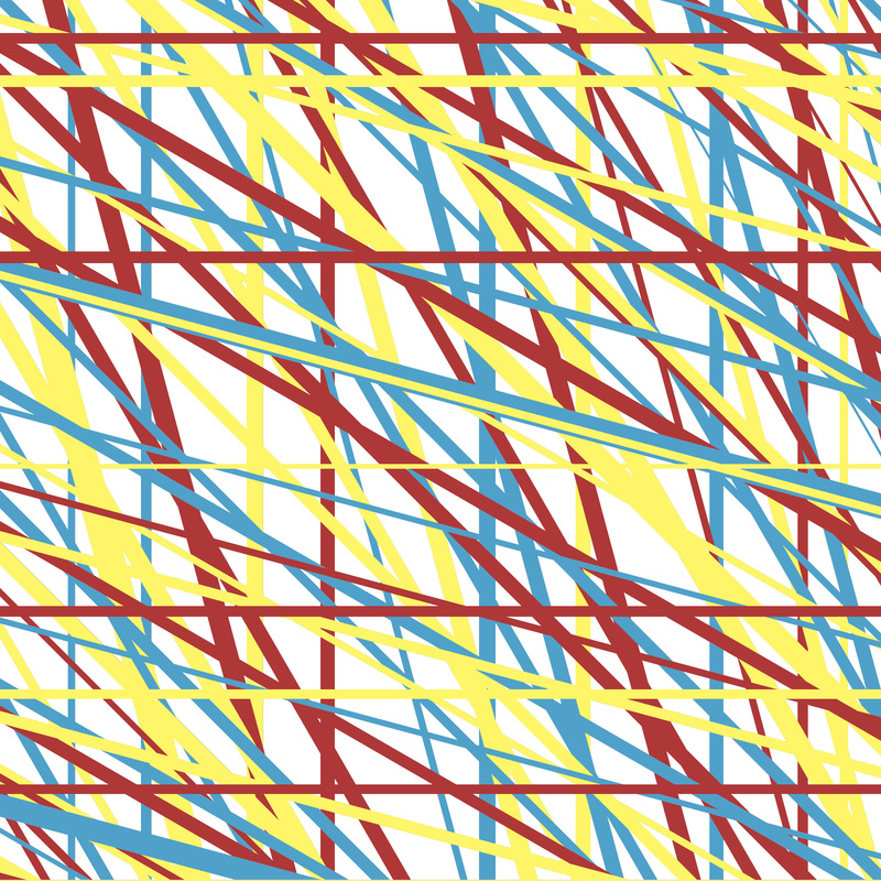 Palimpsest. 36" x 36". 2012.