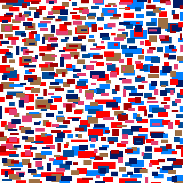 Confetti. 36" x 36". 2012.