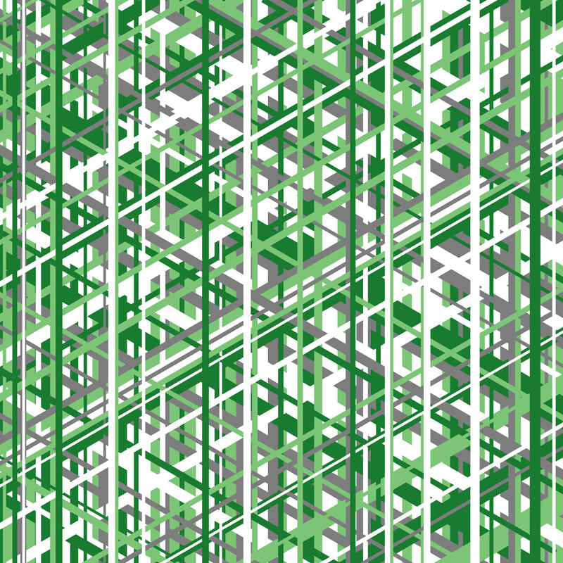 Green Line. 36" x 36". 2012.