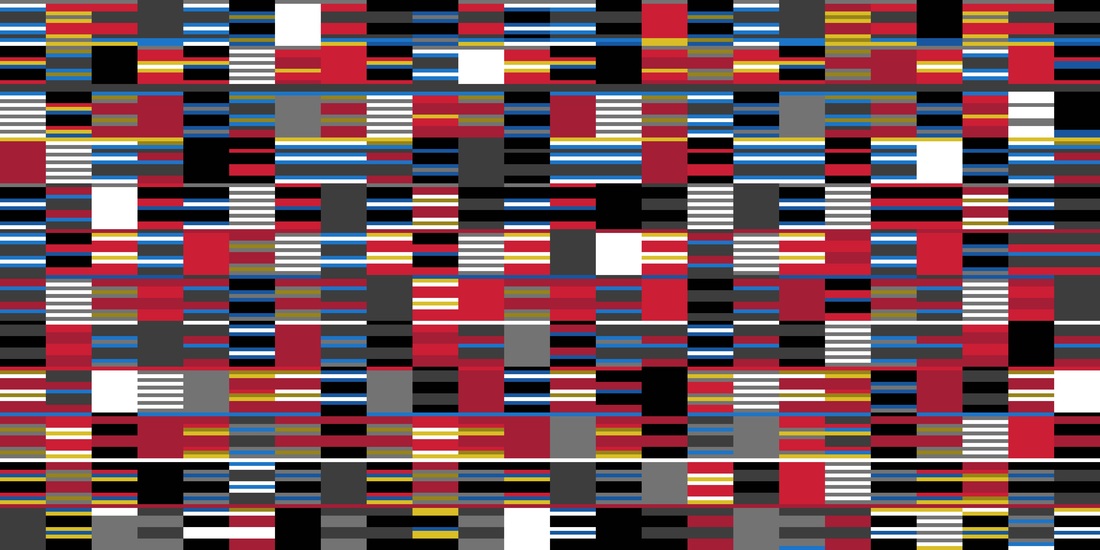 Noise. 24" x 48". 2015.